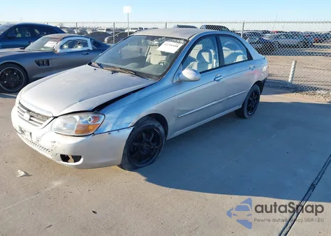 2009 Kia Spectra Lx from USA, damaged, VIN KNAFE221495632039